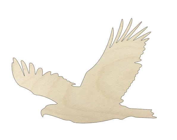Eagle Unpainted Wooden Blank