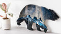 Three Sisters Milky Way Resin Art Bear