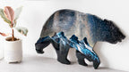 Three Sisters Milky Way Resin Art Bear