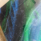 Alberta Northern Lights Resin Art Piece