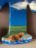 Rocky Mountain Wildlife Resin Art Name Sign