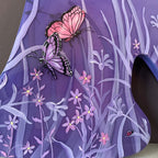 Glow-In-The-Dark Epoxy Butterfly Garden Letters
