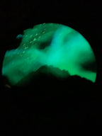 Rocky Mountain Northern Lights Resin Coaster