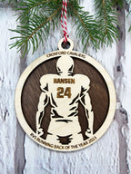 Personalized Sports Ornaments - 27 Sport Options!