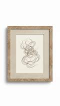 Framed Graphite Portrait Artwork