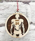 Personalized Sports Ornaments - 27 Sport Options!