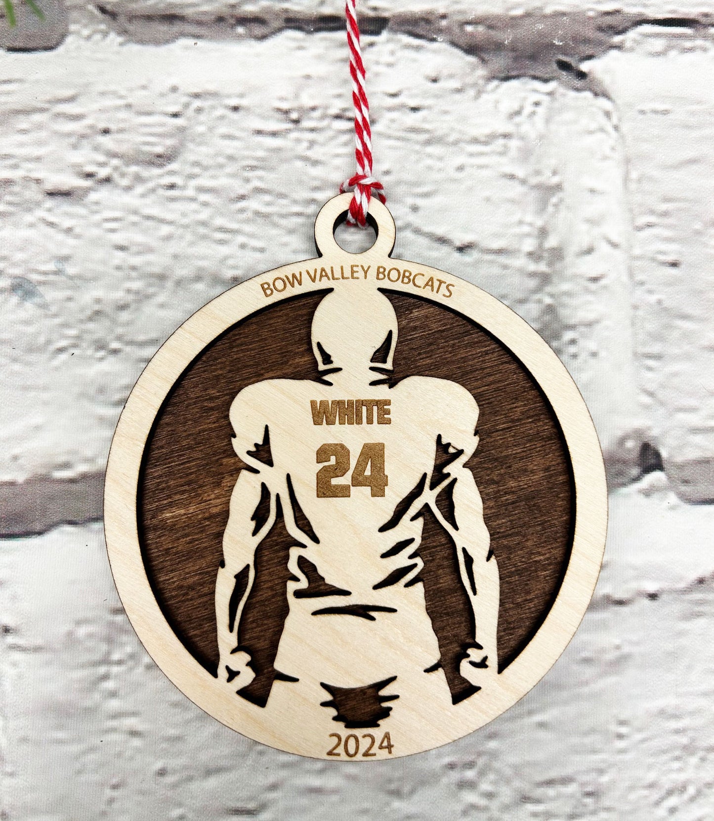 Personalized Sports Ornaments