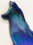Fox Northern Lights Resin Art