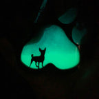 Northern Lights Resin Dog Breed Christmas Ornament