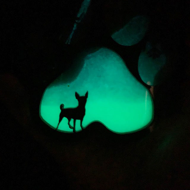 Northern Lights Resin Dog Breed Christmas Ornament