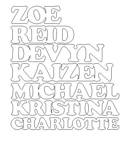 Northern Lights Resin Art Name Sign