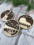 Personalized Musical Instrument Ornament