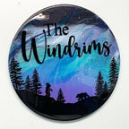 Northern Lights Resin Art Name Sign