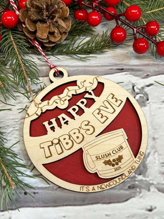 Tibb's Eve Slush Club Christmas Ornament