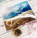 Deposit for Custom Black Walnut and Resin Art Charcuterie Board